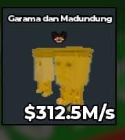 BS11539 Garama and Madudung Rare Reinder Gold 312.5M/s