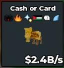 BS11540 Cash or Card Gold Cheapest And Fast Delivery Gold 2.4B/s