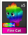 CHROMA FIRE CAT PET - MURDER MYSTERY 2 - FAST DELIVERY & TRUSTED