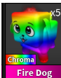 CHROMA FIRE DOG PET - MURDER MYSTERY 2 - FAST DELIVERY & TRUSTED