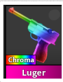 CHROMA LUGER - MURDER MYSTERY 2 - FAST DELIVERY & TRUSTED