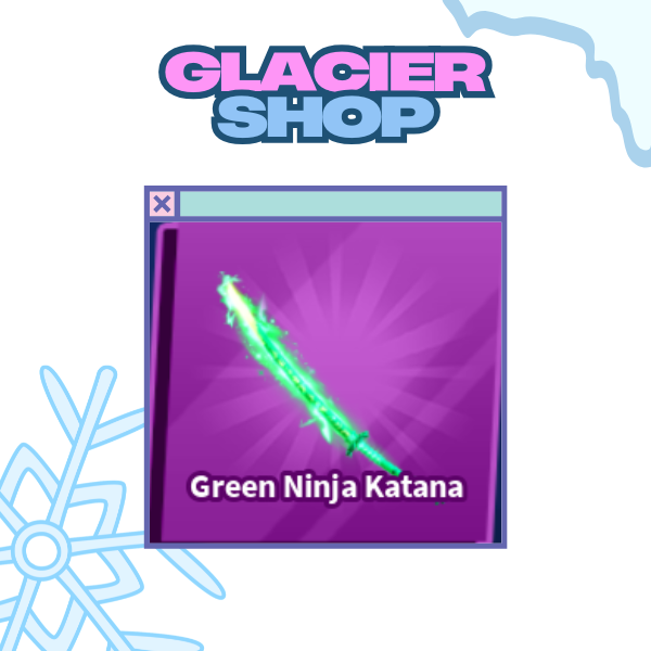 Green Ninja Katana ( Limited )