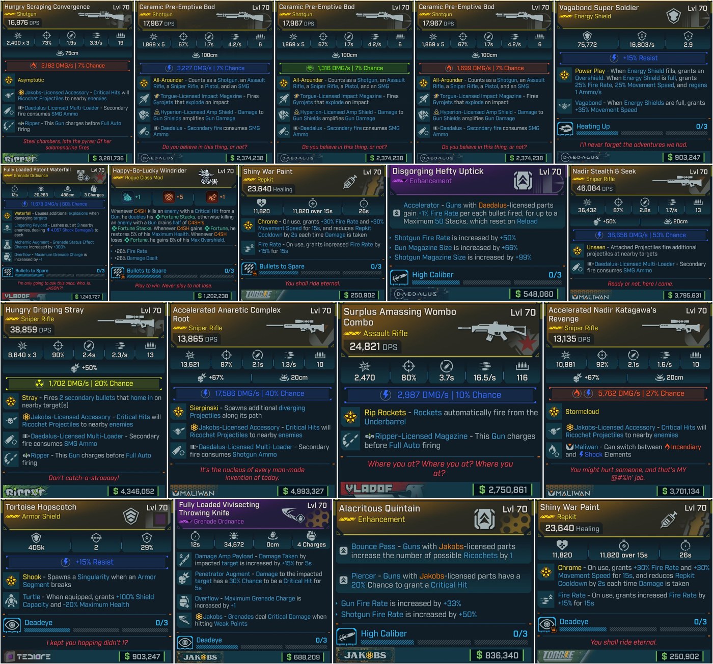⭐[GOD ROLL FULL BUILD] L70 G4M3BR34K 3.0 C4SH - UVH7 | TRUE MAYHEM 20⭐