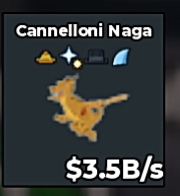 BS11546 Dragon Cannelloni Trait 3.5B/s