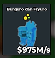 BS11547 Burguro and Fryuro Trait Coin Diamond 975M/s