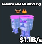 BS11557 Garama and Madundung Bull Trait Crystal 1.1B/s