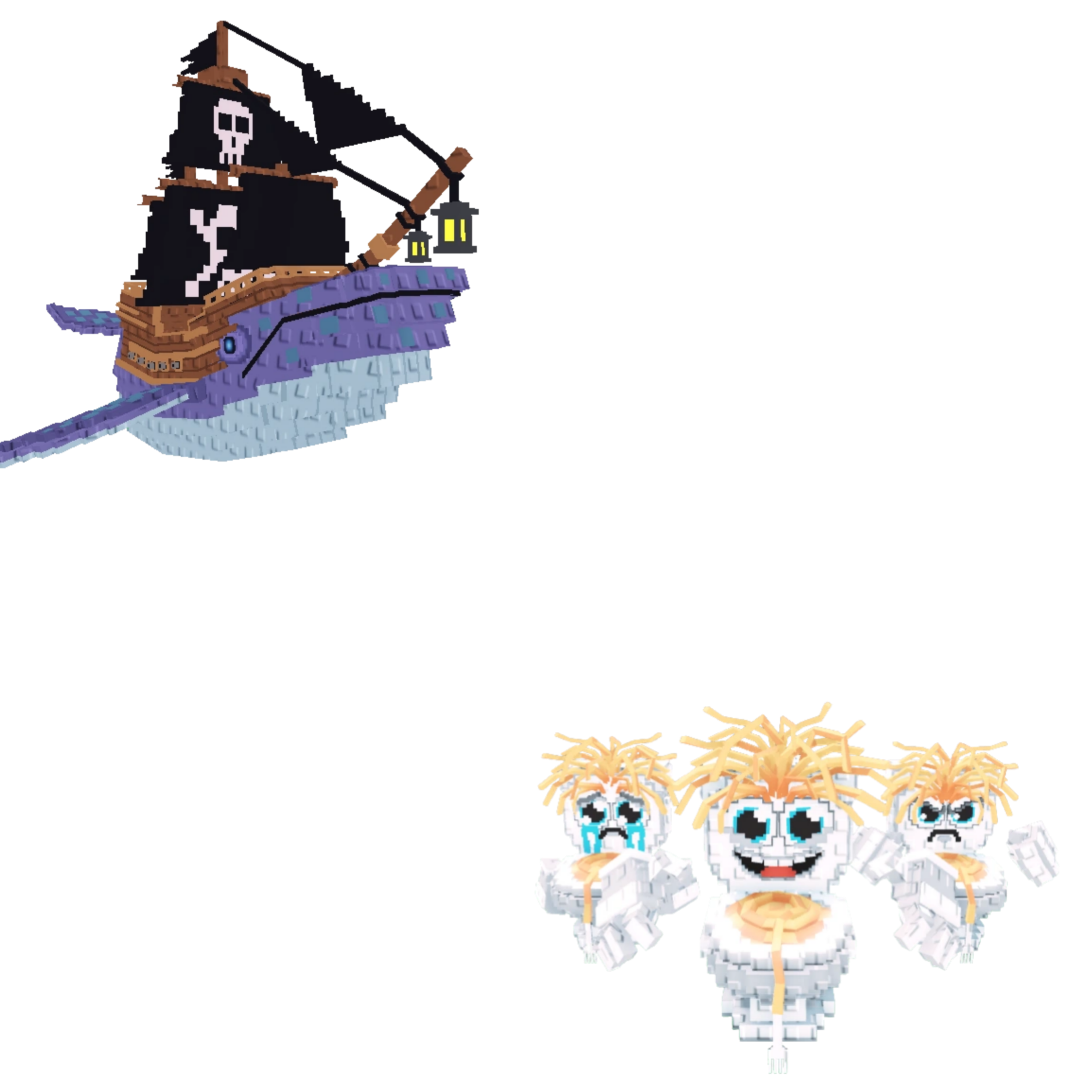 [BUNDLE] - 🍊 1x Capitano Moby 🍊 1x Los Spaghettis
