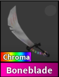 CHROMA BONEBLADE - MURDER MYSTERY 2 - FAST DELIVERY & TRUSTED
