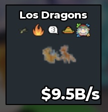BS11568 Los Dragons 9.5B/s