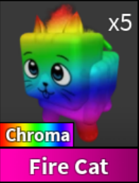CHROMA FIRE CAT PET - MURDER MYSTERY 2 - FAST DELIVERY & TRUSTED