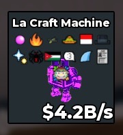 BS11573 La Craft Machine Galaxy 4.2B/s