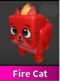 FIRE CAT PET - MURDER MYSTERY 2 - FAST DELIVERY & TRUSTED