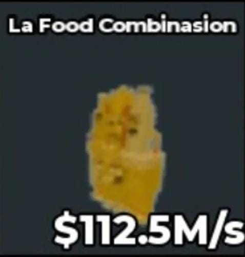 BS11577 La Food Combinasion Gold 112.5M/s
