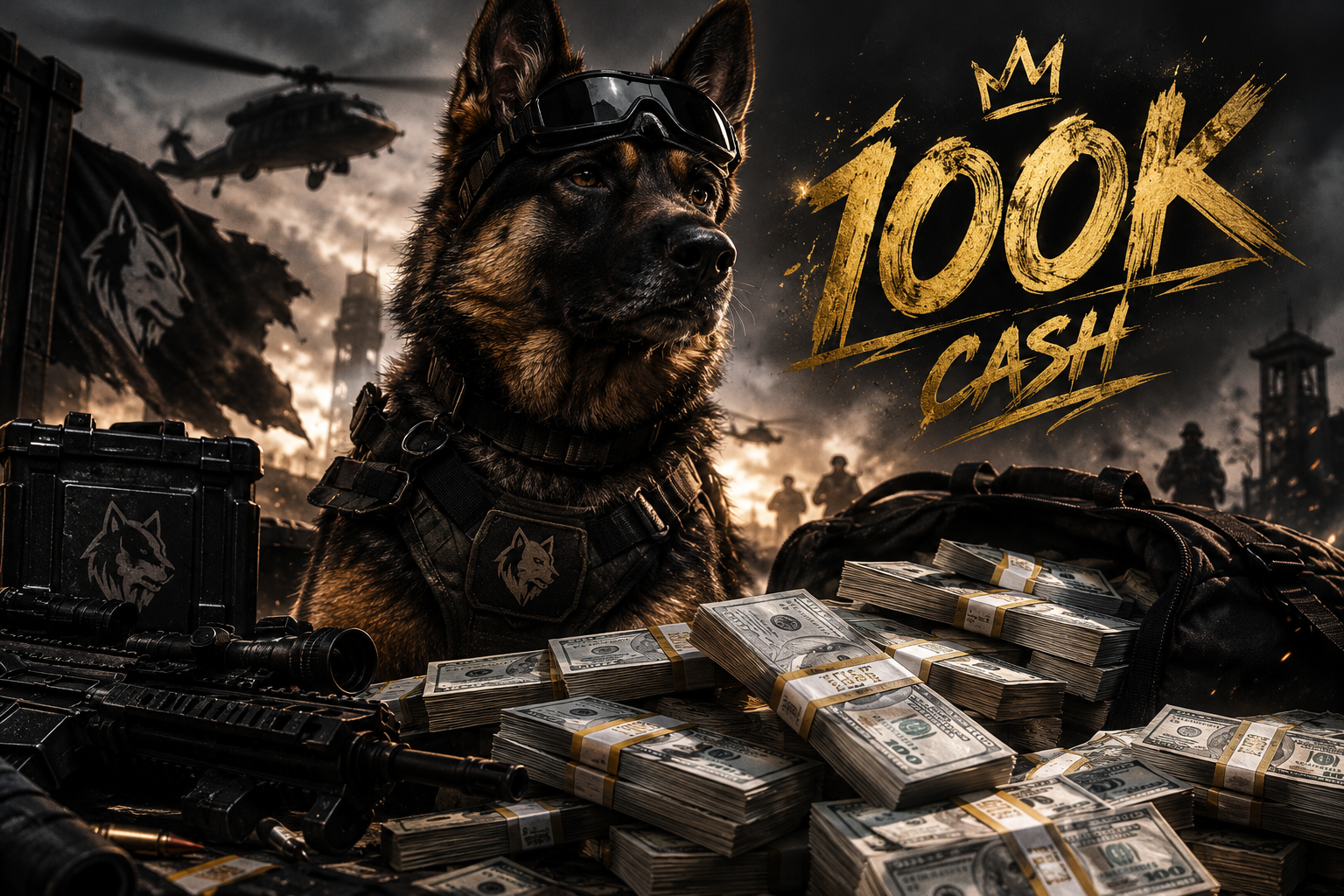 100k Cash face to face 💰