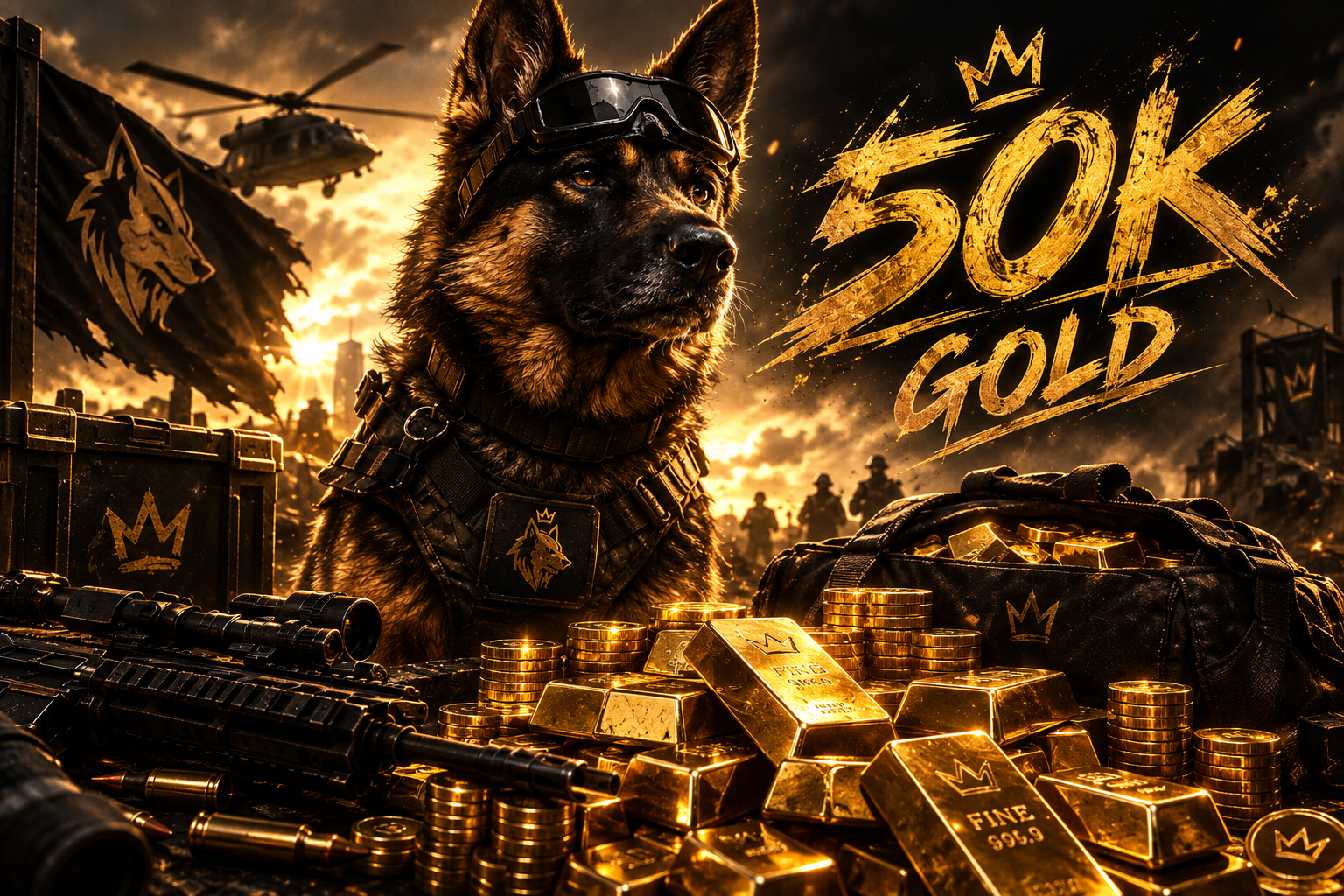 50k Gold Coins 🪙