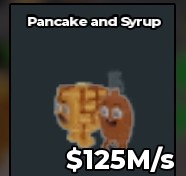 PANCAKE AND SYRUP 125M/s - INSTANT DELIVERY