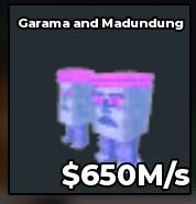 GARAMA AND MADUNDUNG CRYSTAL 650M/s - INSTANT DELIVERY