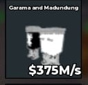 GARAMA AND MADUNDUNG YINYANG 375M/s - INSTANT DELIVERY