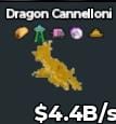 BS11587 Dragon Cannelloni Gold 4.4B/s