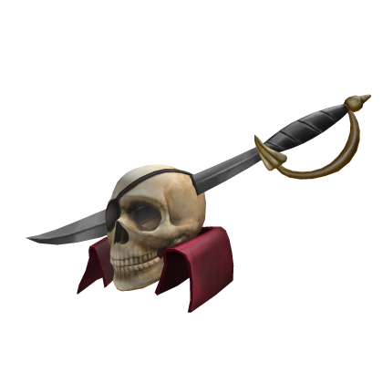 Impaled Pirate Skull Mask - Roblox Toy Code