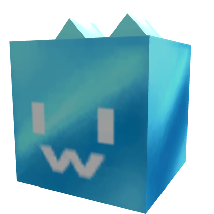 Ice Block Cat - Roblox Toy Code