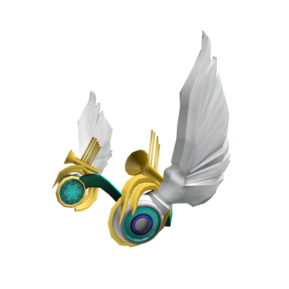 Winged Headphones of Beautiful Music