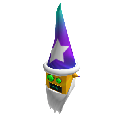 Golden Robot Wizard - Roblox Toy Code
