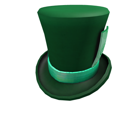 Green RS Top Hat - Roblox Toy Code