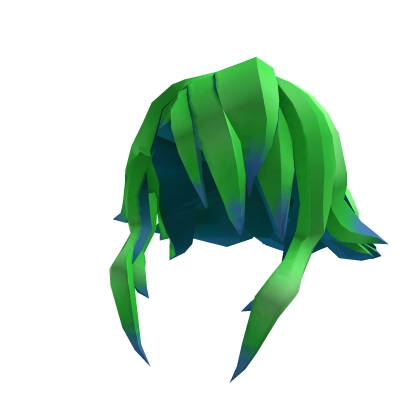 Emerald Animazing Hair - Roblox Toy Code