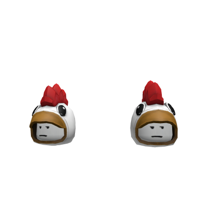 Shedletsky's Chicken Headrow - Roblox Toy Code