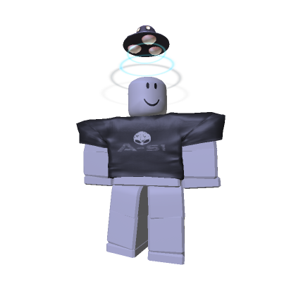 Friendly Flying Saucer with A51 Shirt - Roblox Toy Code