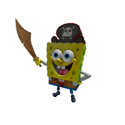 SpongeBob Pirate Pal - Roblox Toy Code