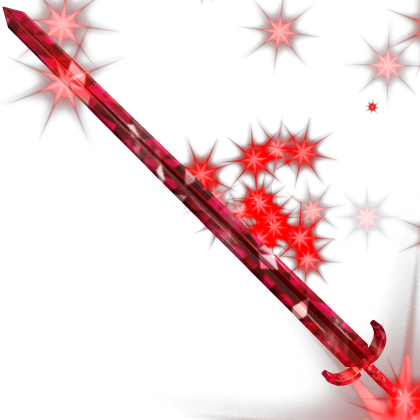 Red Sparkle Time Claymore