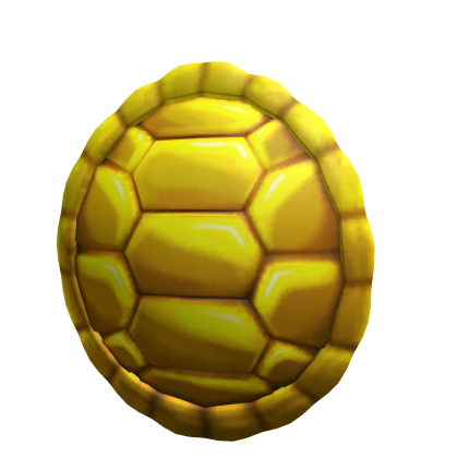 Gold Turtle Back Shell - Roblox Toy Code
