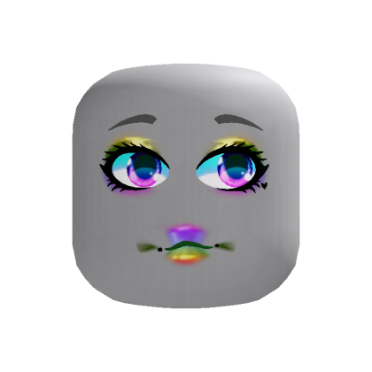 Rainbow Spirit Face - Roblox Toy Code