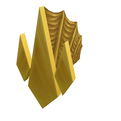 Gold Mohawk Fin - Roblox Toy Code