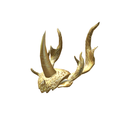 Gold Enchanted Kirin Headdress - Roblox Toy Code