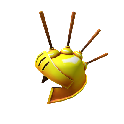 Gold Plunger Helmet - Roblox Toy Code