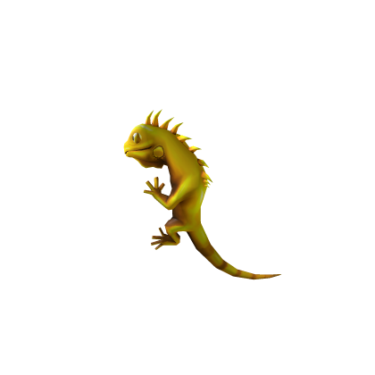 Golden Shoulder Iguana - Roblox Toy Code
