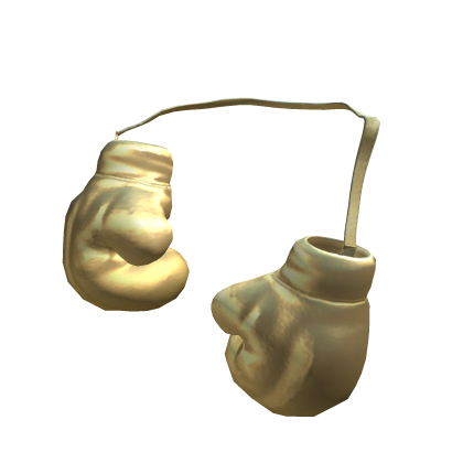 Glorious Gold Boxing Gloves - Roblox Toy Code