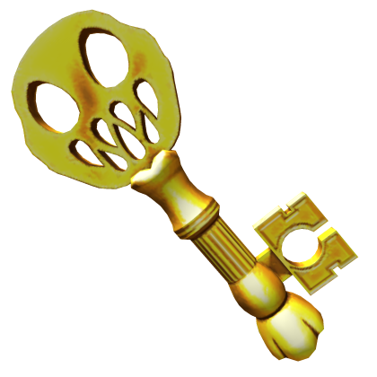 Giant Golden Skeleton Key - Roblox Toy Code