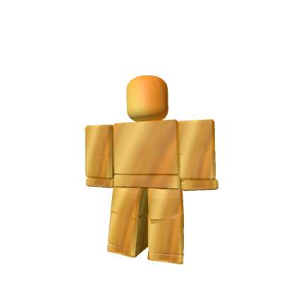 The Golden Robloxian - Roblox Toy Code