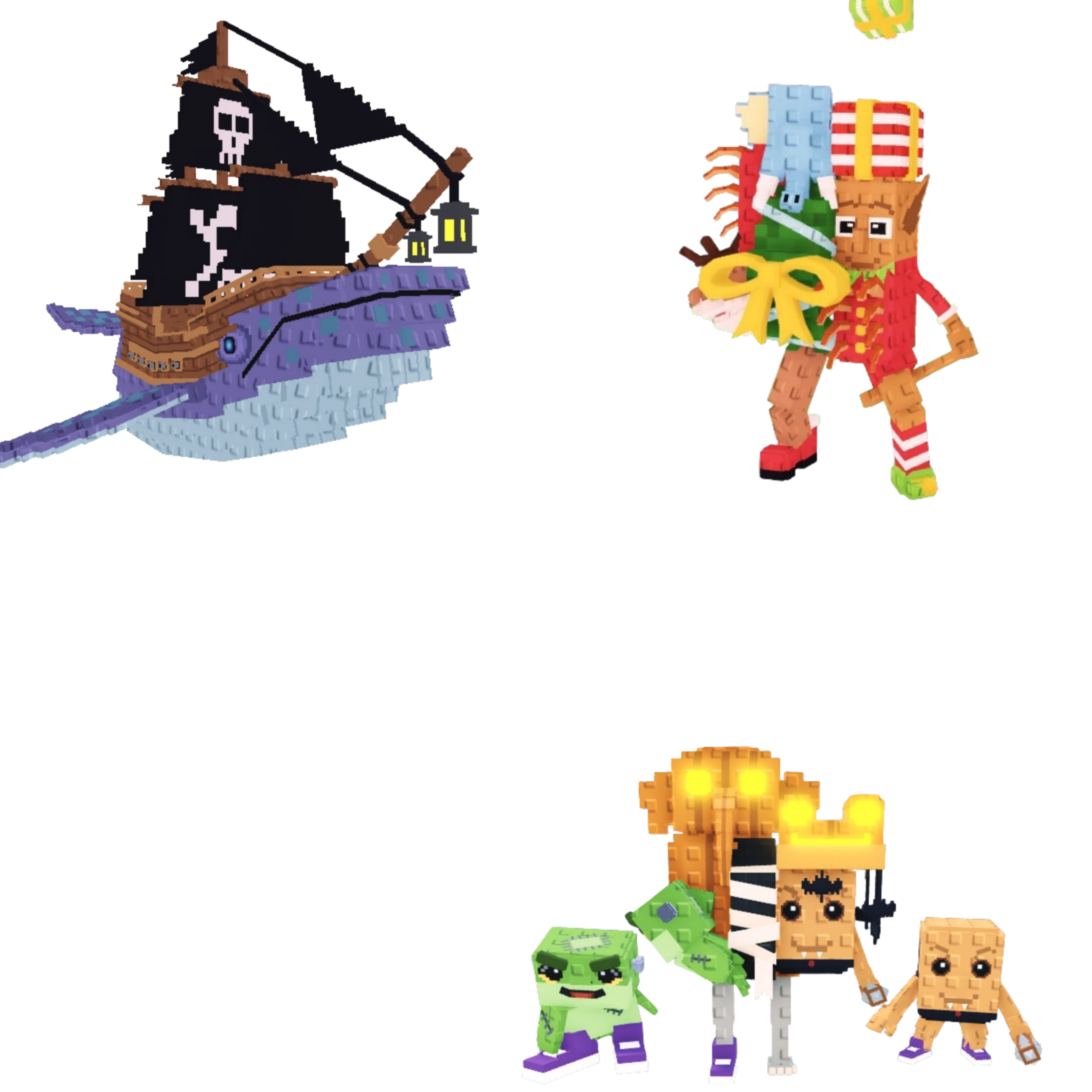 [BUNDLE] - 🍑 1x Capitano Moby 🍑 1x La Jolly Grande 🍑 1x Los Spooky Combinasionas