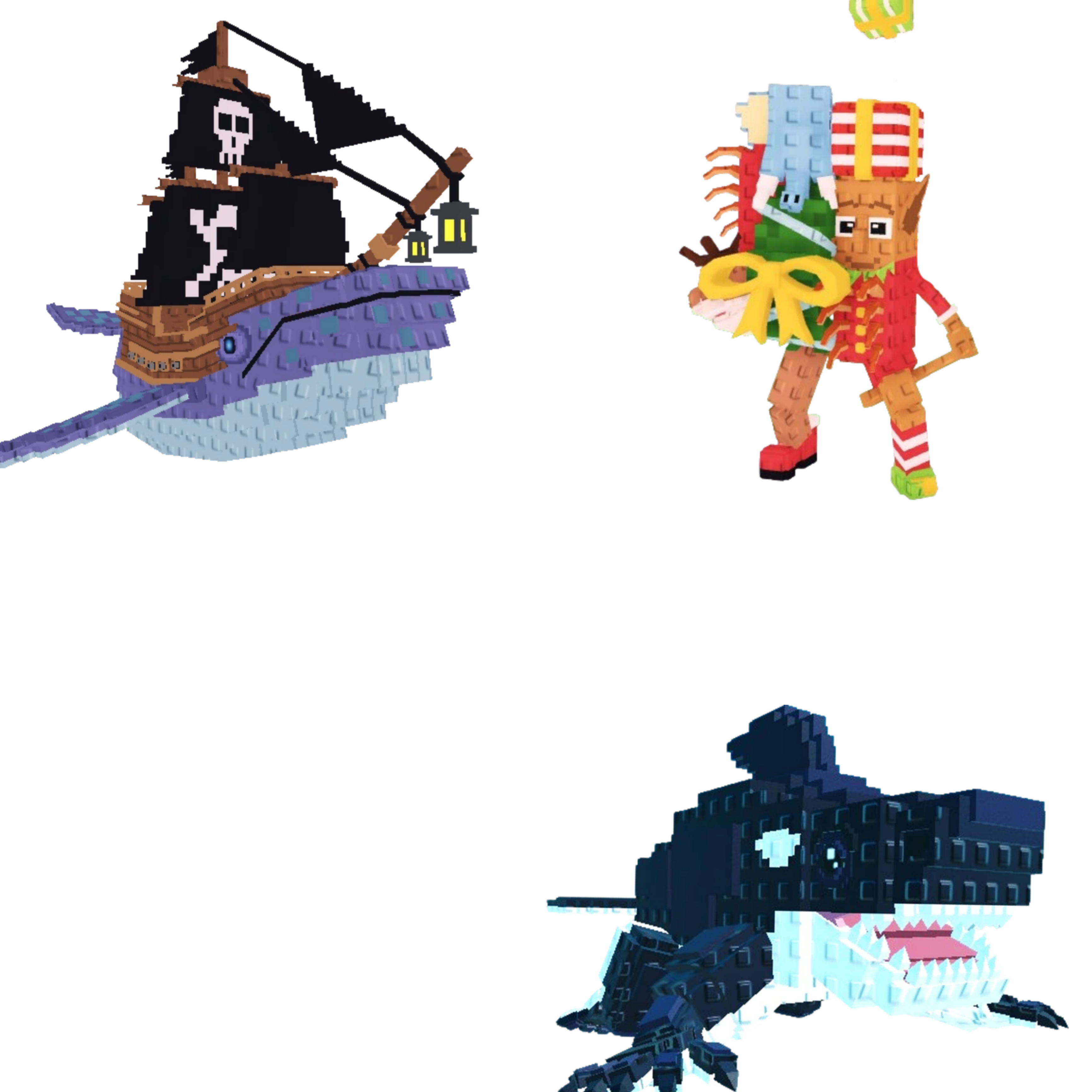 [BUNDLE] - 🍒 1x Capitano Moby 🍒 1x La Jolly Grande 🍒 1x Orcaledon