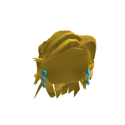 Sapphire Glitz Hair - Roblox Toy Code