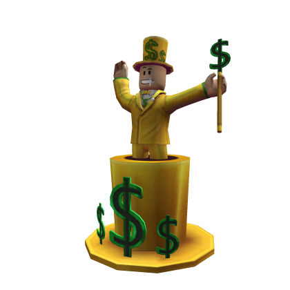 Mr. Bling Bling Hat - Roblox Toy Code