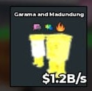 GARAMA AND MADUNDUNG DIVINE 1.2B WITH 3 TRAIT - INSTANT DELIVERY