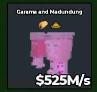 BS11612 Garama and Madundung Candy 525M/s