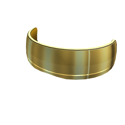 Gold Visor - Roblox Limited