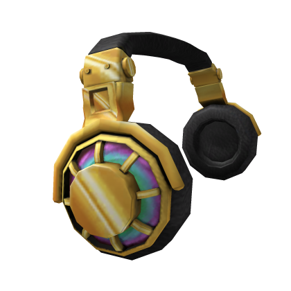 DJ Remix's Goldphones - Roblox Limited